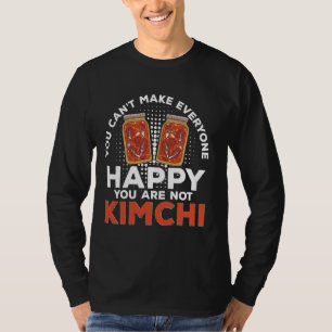 Camiseta Deliciosa cocina coreana Chopsticks Rice Bowl Kimc