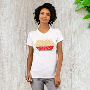 Camiseta Deliciosa comida rápida francesa con frutas retro
