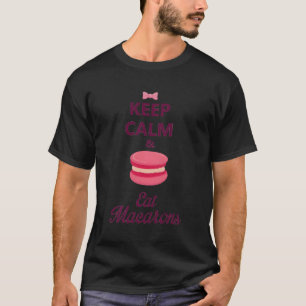 Camiseta Deliciosa Graciosa Mantenerse Tranquila Y Comer Ma