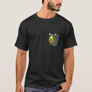 Camiseta Delicioso Aguacate Sube En Bolsillo Comida Vegana