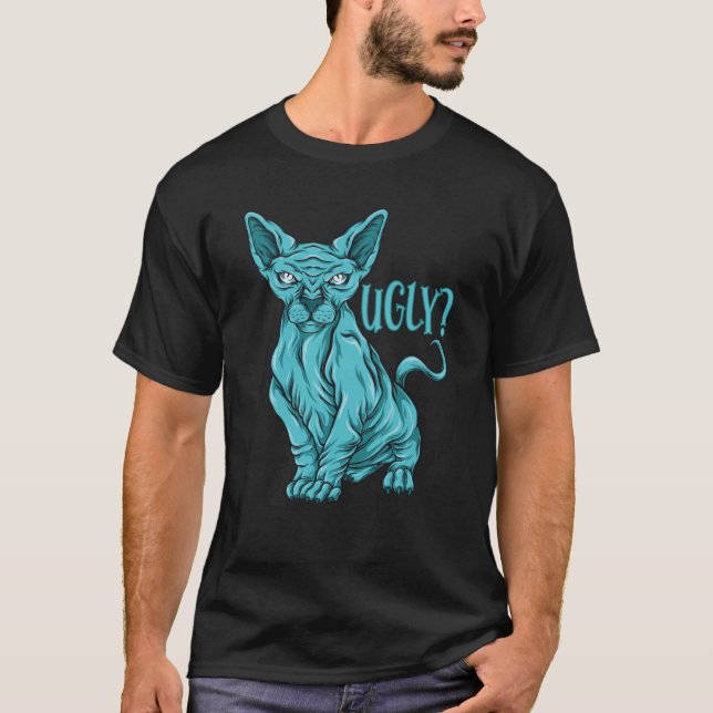 Camiseta Delicioso animal alegre de Spinx (Anverso)