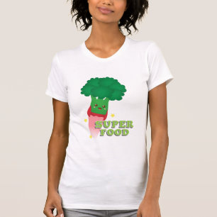 Camiseta Delicioso brócoli vegetal, Superalimento