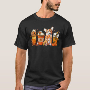 Camiseta Delicioso Café con Leche de Canela y Calabaza Corg