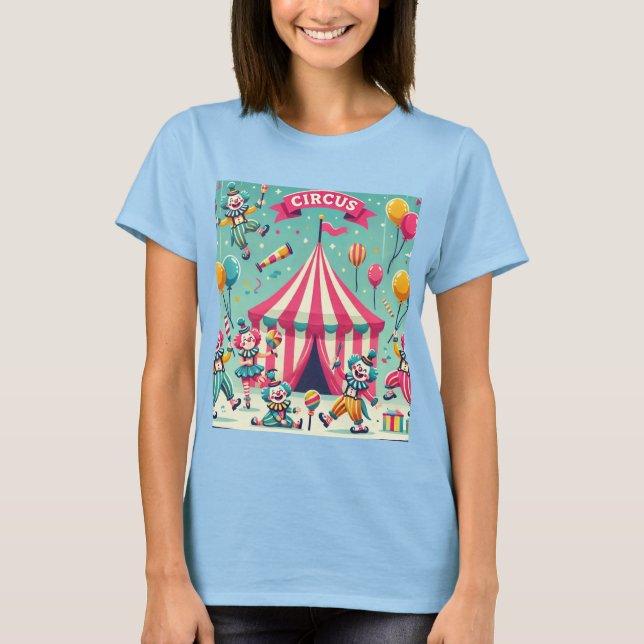 Camiseta Delicioso circo (Anverso)
