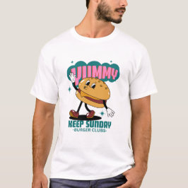 Camiseta Delicioso club de hamburguesas