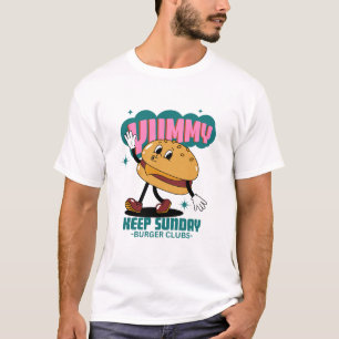 Camiseta Delicioso club de hamburguesas