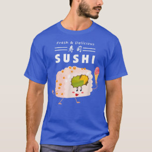 Camiseta Delicioso Delicioso Sushi Helado Crema De Postre
