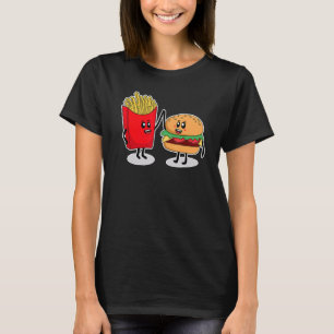 Camiseta Delicioso Hamburguesa Hombres Mujeres Hamburguesa