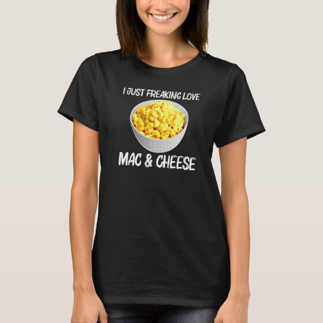 Camiseta Delicioso Macarrones Con Queso Para Hombres Mujere (Anverso)