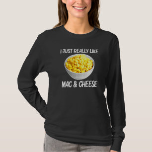 Camiseta Delicioso Macarrones Con Queso Para Hombres Mujere