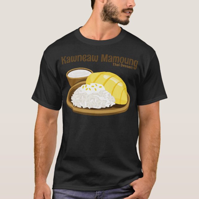 Camiseta Delicioso postre tailandés (Anverso)