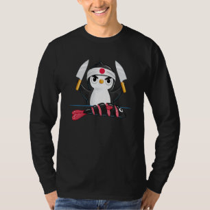 Camiseta Delicioso Sushi pingüino Animal Mascota Japón Comi