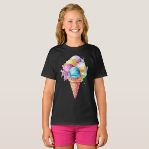 Camiseta Delicioso Té De Hielo-Crema De Kulfi - Un Estrello