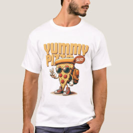 Camiseta Delicioso trozo de pizza