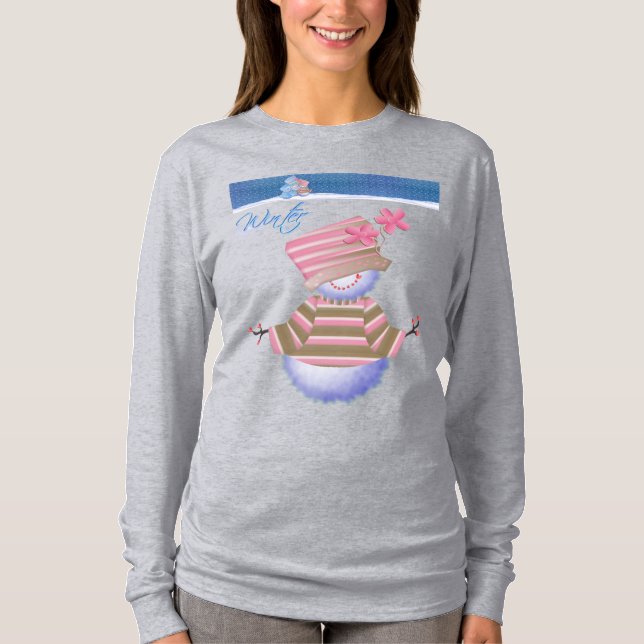 Camiseta Deliciosos Blues de Invierno (Anverso)