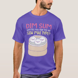 Camiseta Deliciosos Shumai Dumplings De Comida China Kawaii