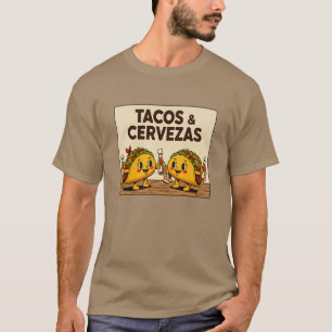 Camiseta Deliciosos Tacos & Cervezas Comida Mexicana Divert