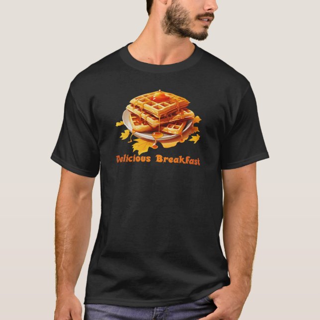 Camiseta Deliciosos Waffles (Anverso)