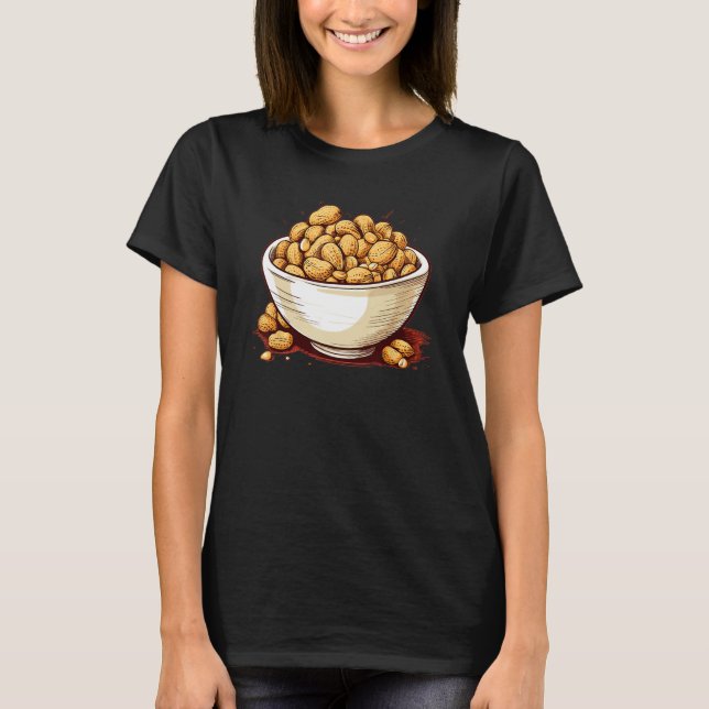 Camiseta Delicious Peanuts Bowl (Anverso)