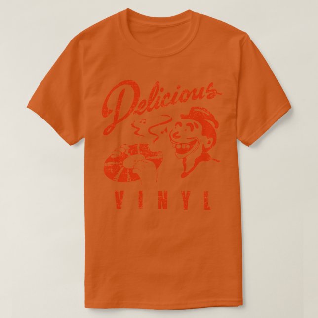 Camiseta Delicious Records (Diseño del anverso)