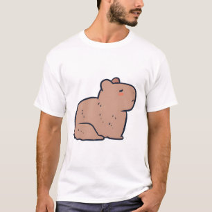 Camiseta Delight de Capibara � arte animal puro