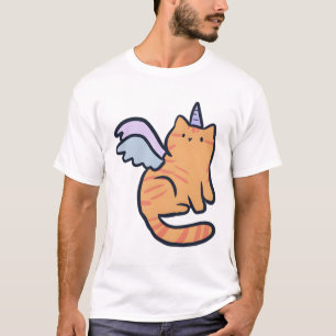 Camiseta Delight de gato unicornio � arte animal