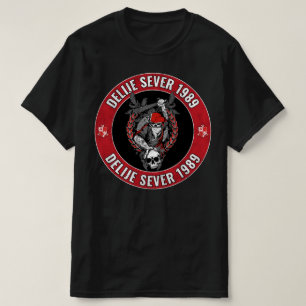 Camiseta Delije Norte 1989 Estrella Roja Blanco y Rojo