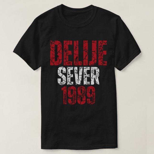 Camiseta Delije Sever 1989 (Diseño del anverso)