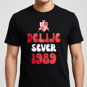 Camiseta Delije Sever 1989 Ceveno