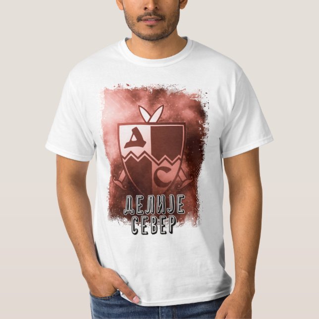Camiseta Delije Sever Crvena Zvezda Beograd - Estrella Roja (Anverso)