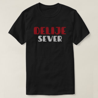 Camiseta Delije Sever Crveno Belo