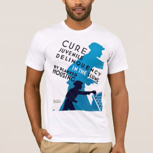 Camiseta Delincuencia juvenil de la curación