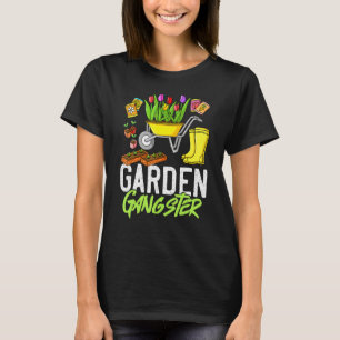 Camiseta Delincuente de jardín jardinería plantas vegetales