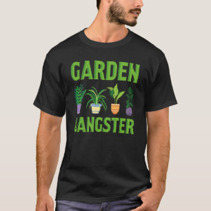Camiseta Delincuente de jardín planta jardinería