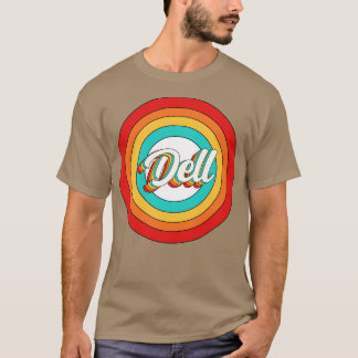 Camiseta Dell Name Shirt Vintage Dell Circle
