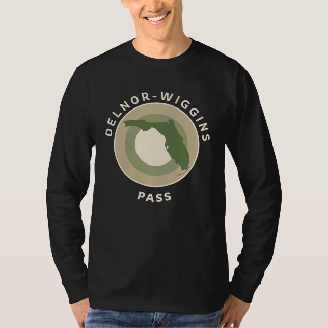 Camiseta Delnor Wiggins Pass State Park Florida Bullseye FL (Anverso)