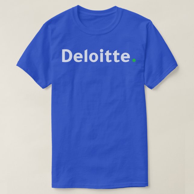 Camiseta Deloitte (Diseño del anverso)