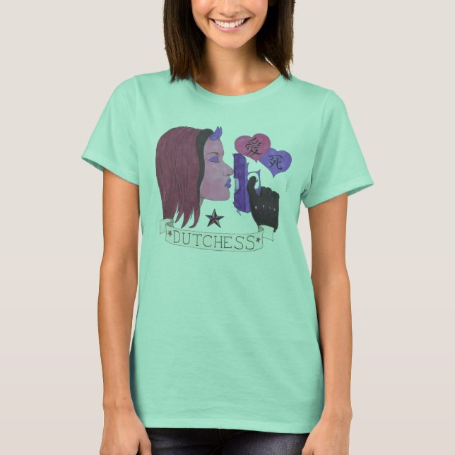 Camiseta DeLounge Tattoo Damas T-Shirt (Anverso)