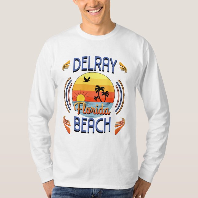 Camiseta Delray Beach, Florida (Anverso)