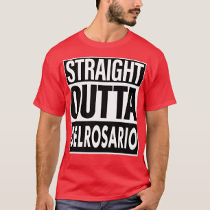 Camiseta Delrosario Nombre Straight Outta Delrosario