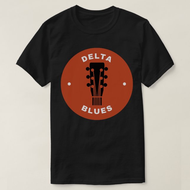 Camiseta Delta Blues 2 (Diseño del anverso)