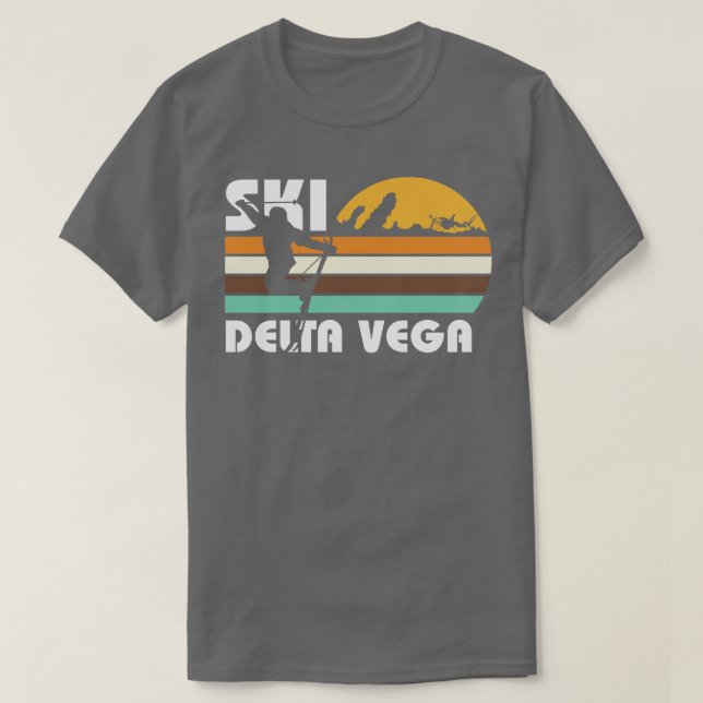 Camiseta Delta de esquí Vega 2 (Diseño del anverso)