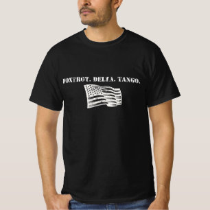 Camiseta Delta de Tango Foxtrot FDT contra Trump