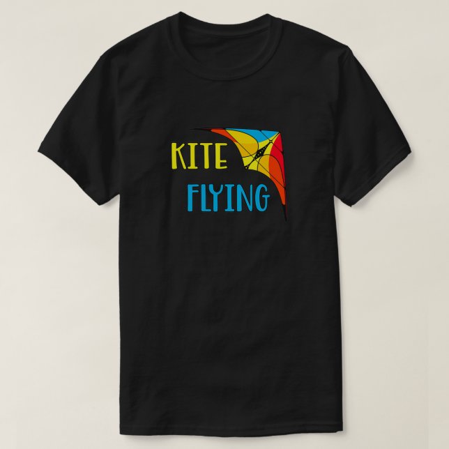 Camiseta Delta Glider Hang Gliding Stunt Kite Regalo (Diseño del anverso)