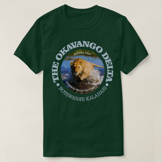 Camiseta Delta NP Okavango (Diseño del anverso)