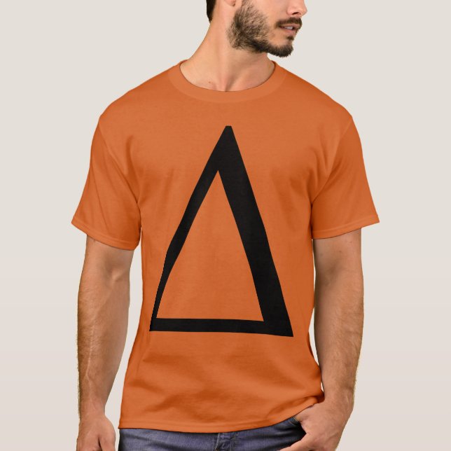 Camiseta delta retro (Anverso)