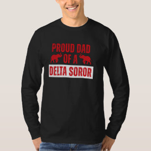 Camiseta Delta Sigma Theta Sorority, orgulloso padre de un