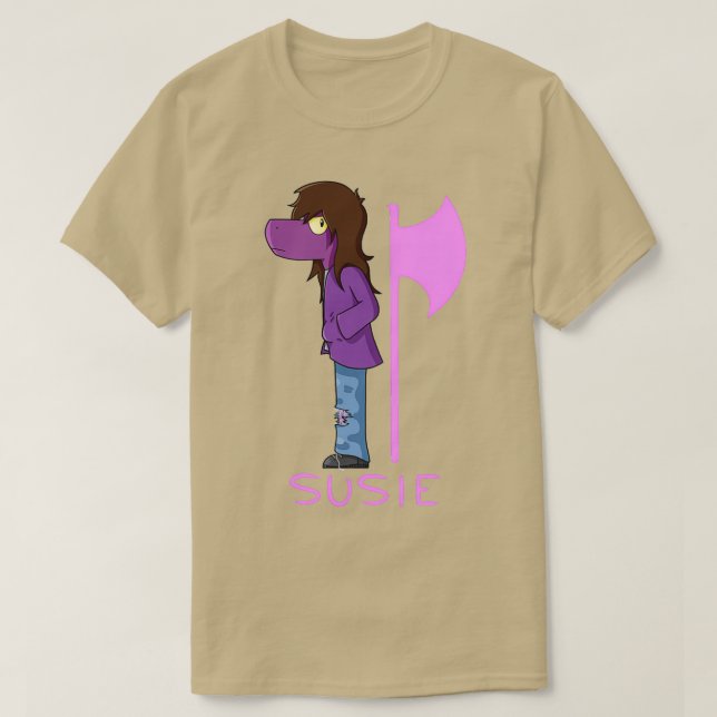 Camiseta Deltarune Susie (Diseño del anverso)
