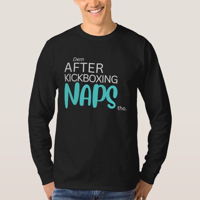 Camiseta Dem After Kickboxing Naps Tho (Anverso)