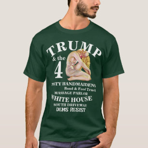 CAMISETA DEM TRUMP 4 ASISTENTA JOVEN MALVADA SALUD S